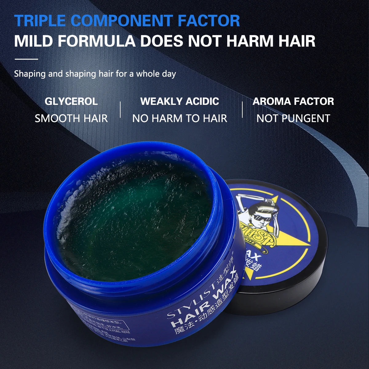 Professional Barber Restoring Hair Pomade — Salon Grade