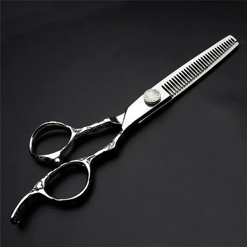 Japan 440C Barber Scissors Set — 6" & 7", Style A & B