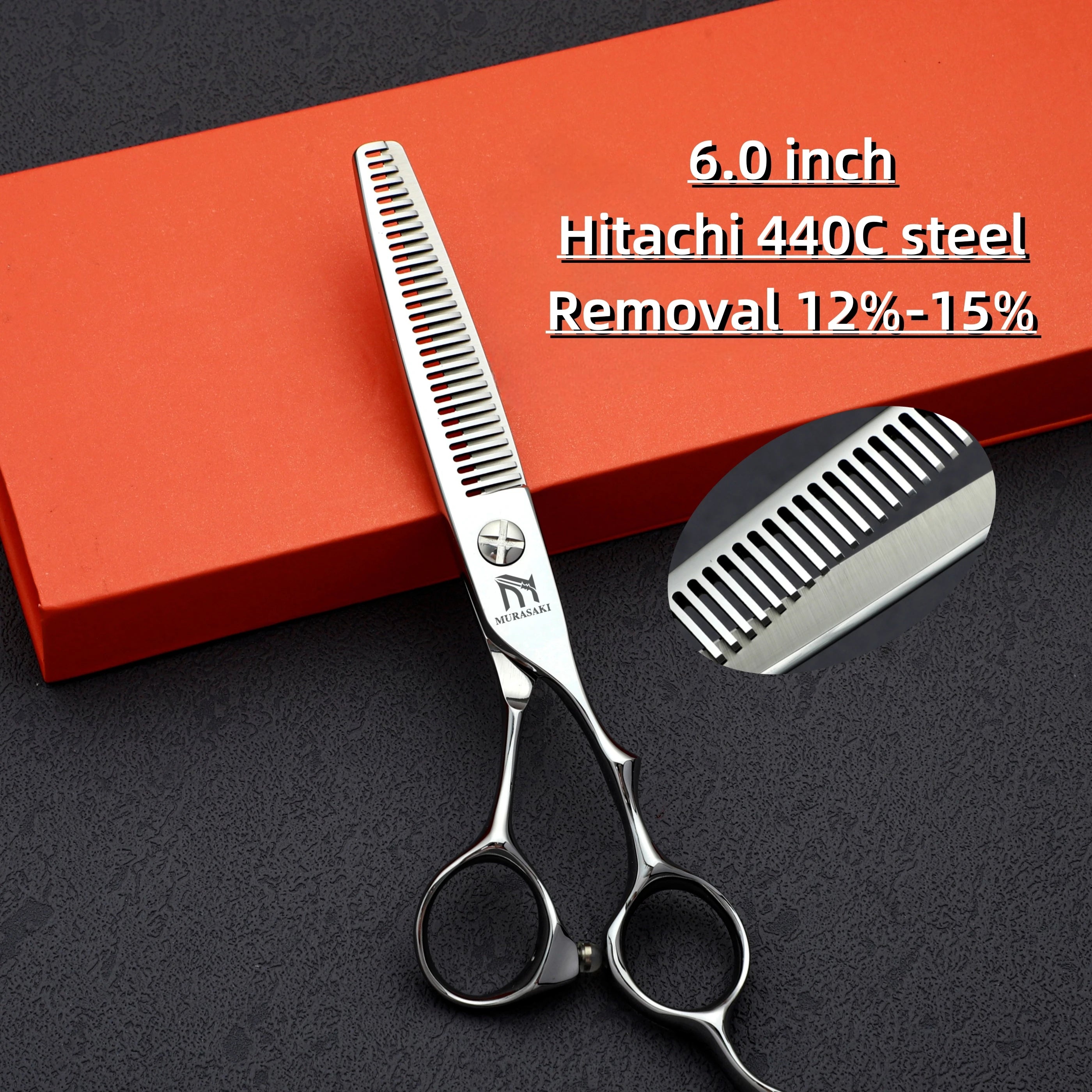 JIXIU Japan 440C Barber Scissors — 6.0" to 6.8" Set