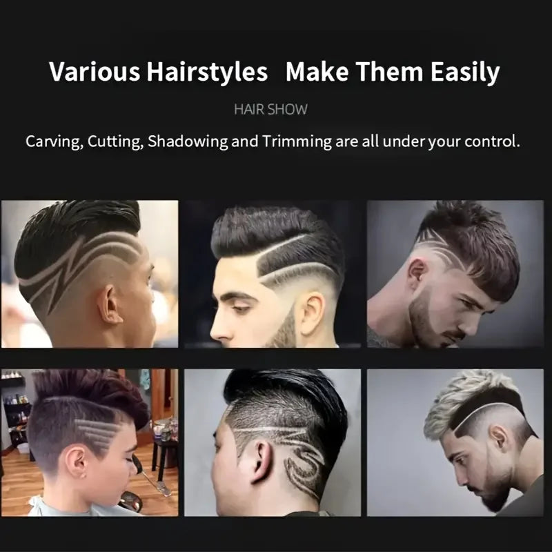 Fairywill T18 Professional Hair Trimmer — 4 Comb Guides