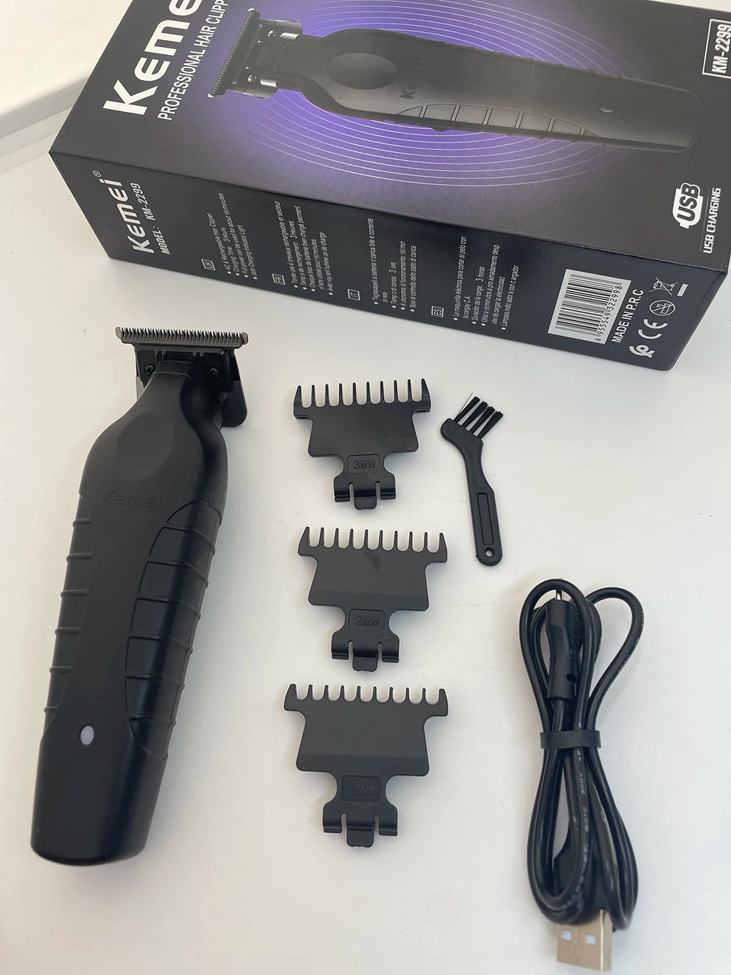 Kemei KM-2299 High-Capacity Cordless Clipper