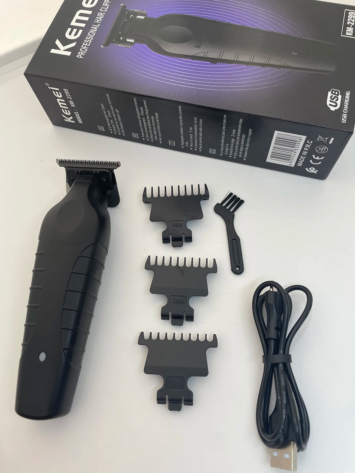 Kemei KM-2299 High-Capacity Cordless Clipper