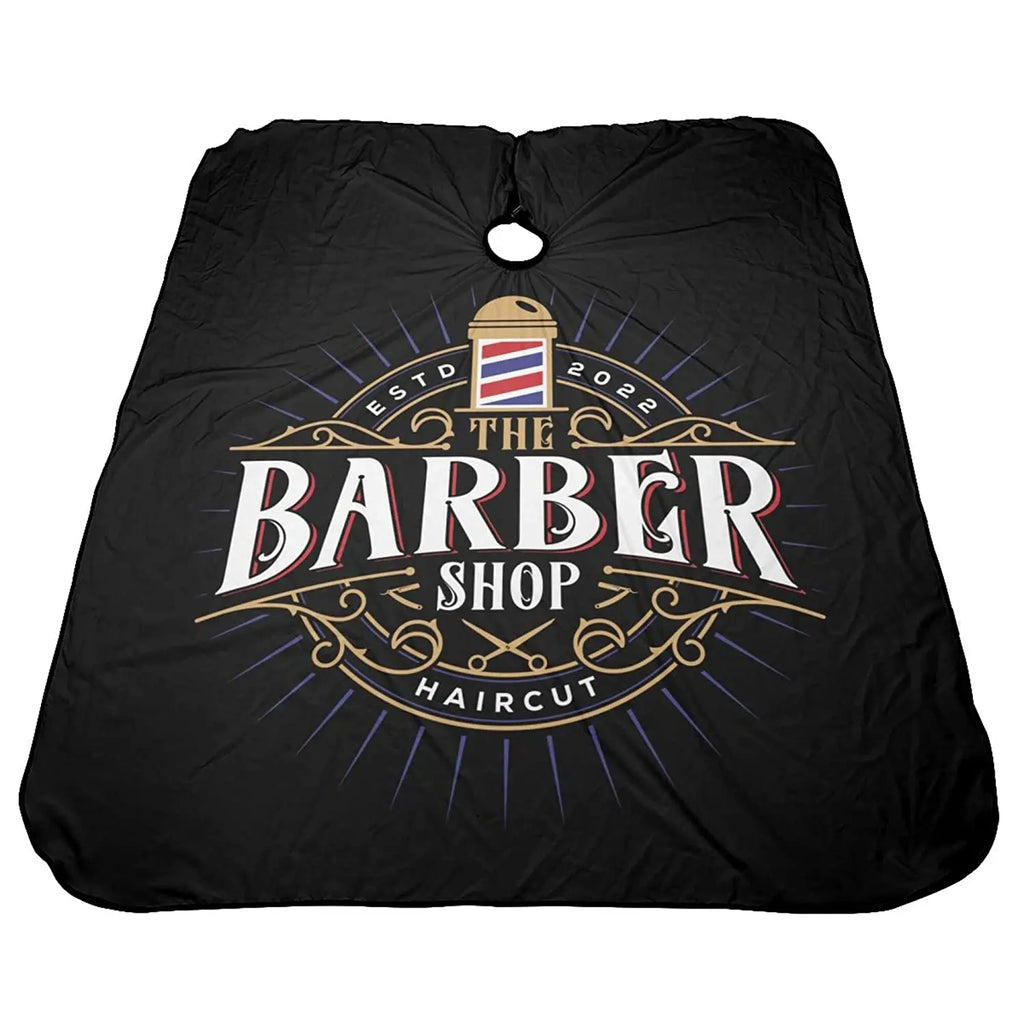 Antistatic Hairdresser Cape & Apron — Salon Haircut Gown