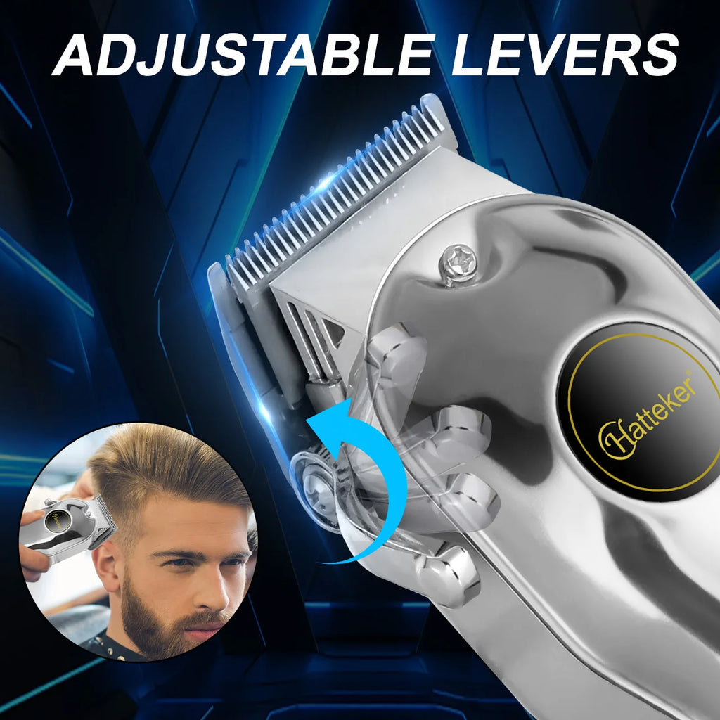 HATTEKER Professional Cordless Barber Clipper