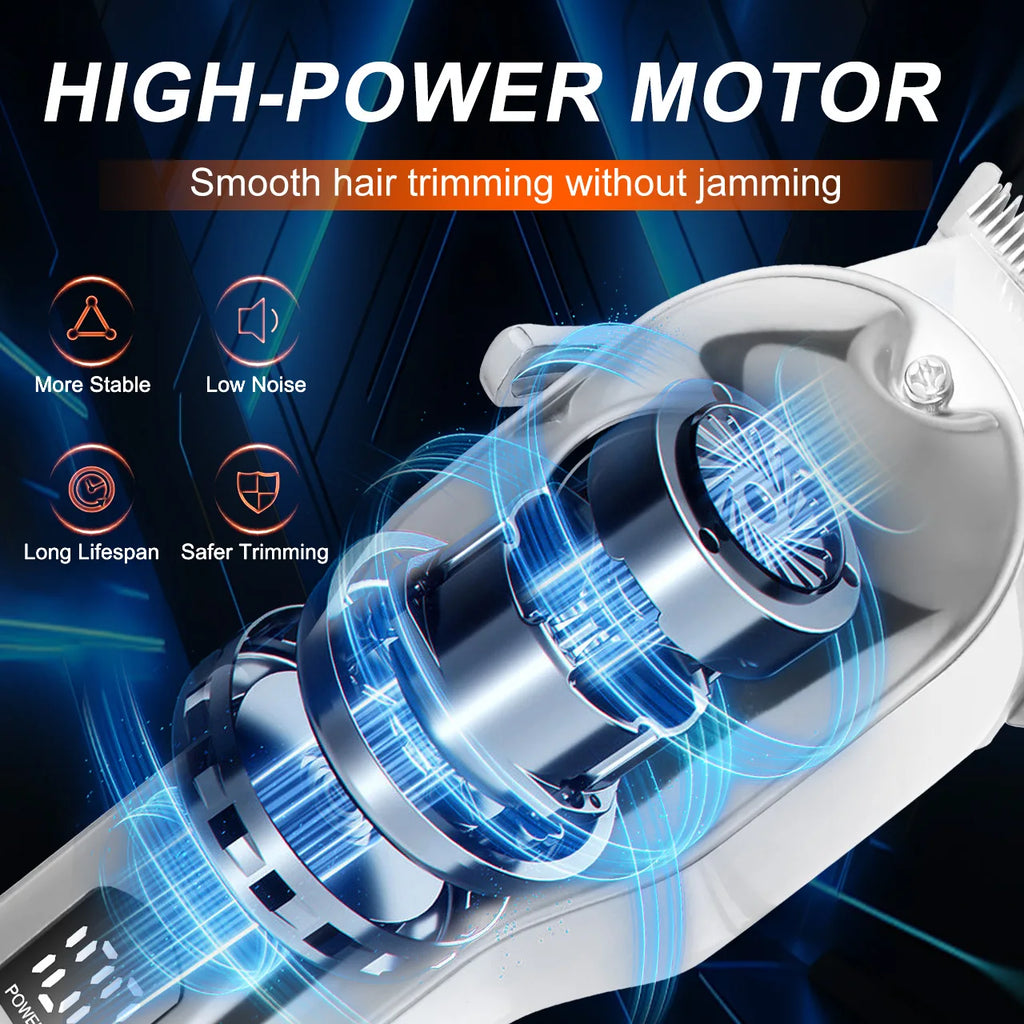 HATTEKER Professional Cordless Barber Clipper