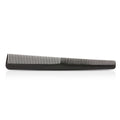 Fine-Tooth Barber Cutting & Styling Comb — Professional Black