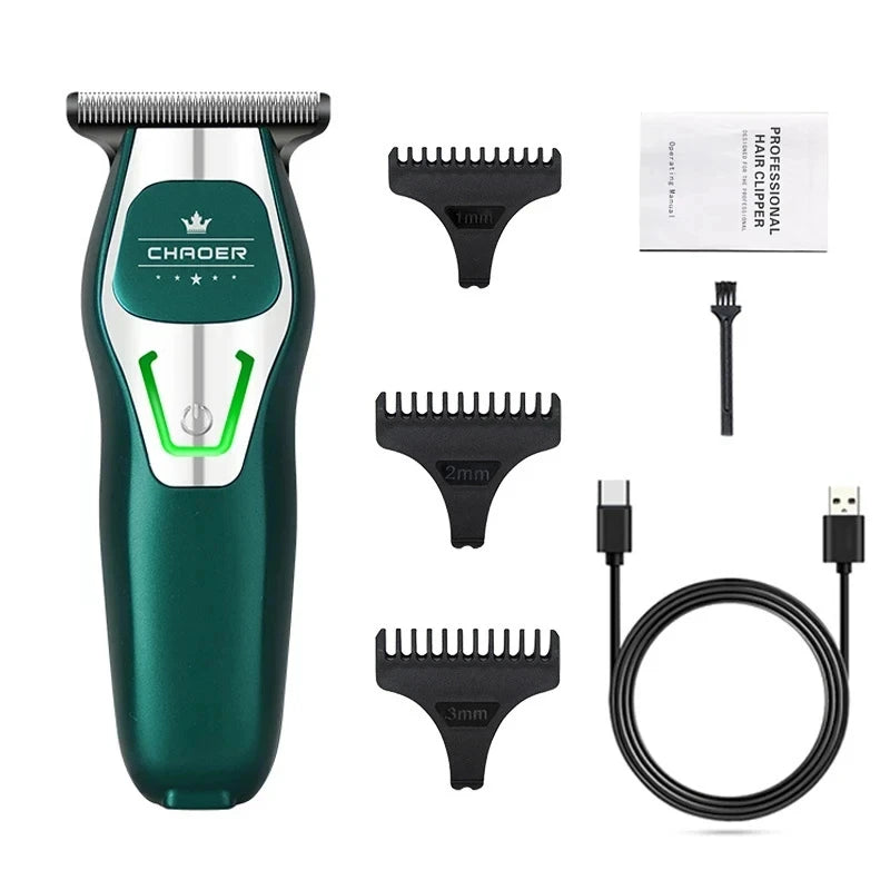 Mini Portable Bald Head Clipper — Cordless, 180min Runtime