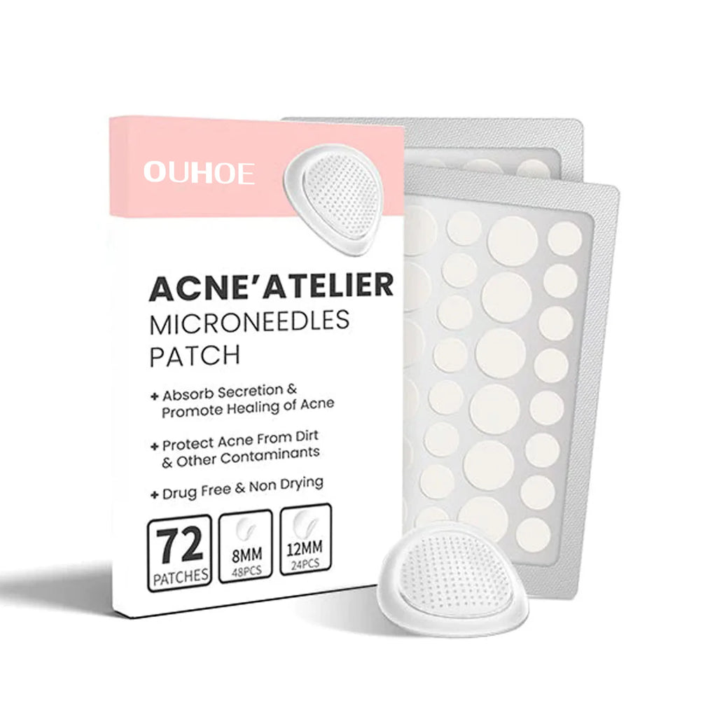 Hydrocolloid Face Patches for Pimples — Targeted Blemish Treatment