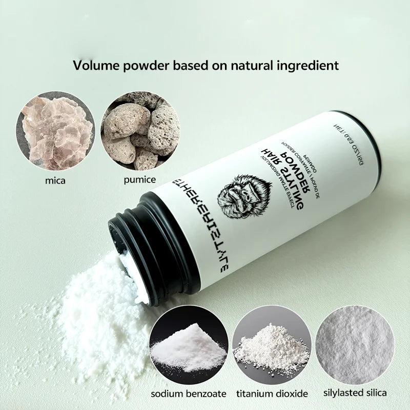 Hair Volumizing & Control Powder — Matte Finish, All-Day Hold