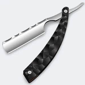 Wood Handle Straight Razor — Premium Barbershop Shaver