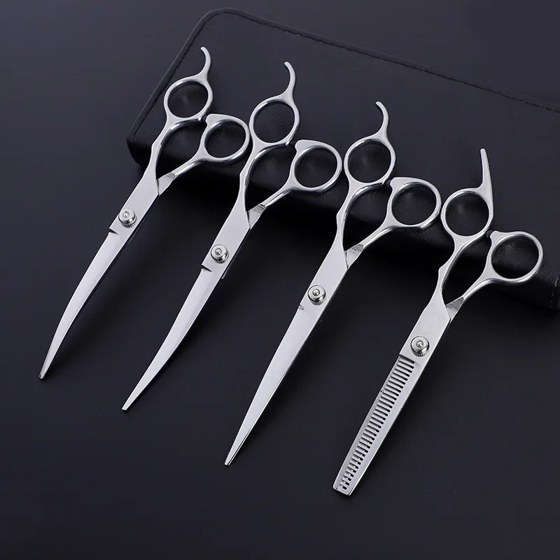Professional Stainless Steel Barber Scissors — Thinning & Cutting