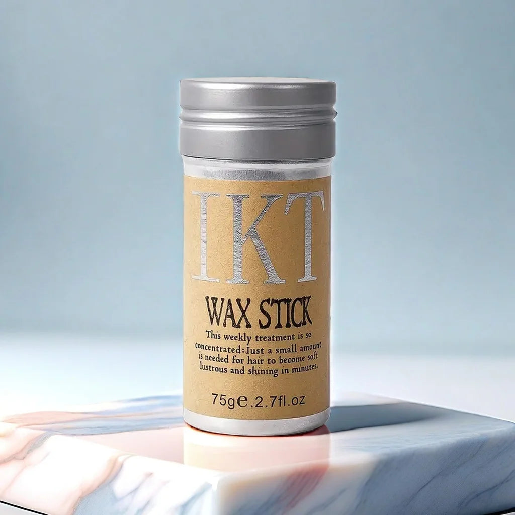 Hair Wax Stick for Kids & Women — With Slick Back Brushes