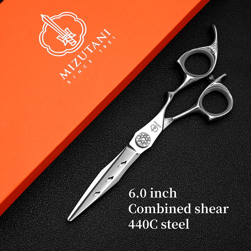 Japan 440C & VG10 Premium Barber Scissors — 6" to 7"