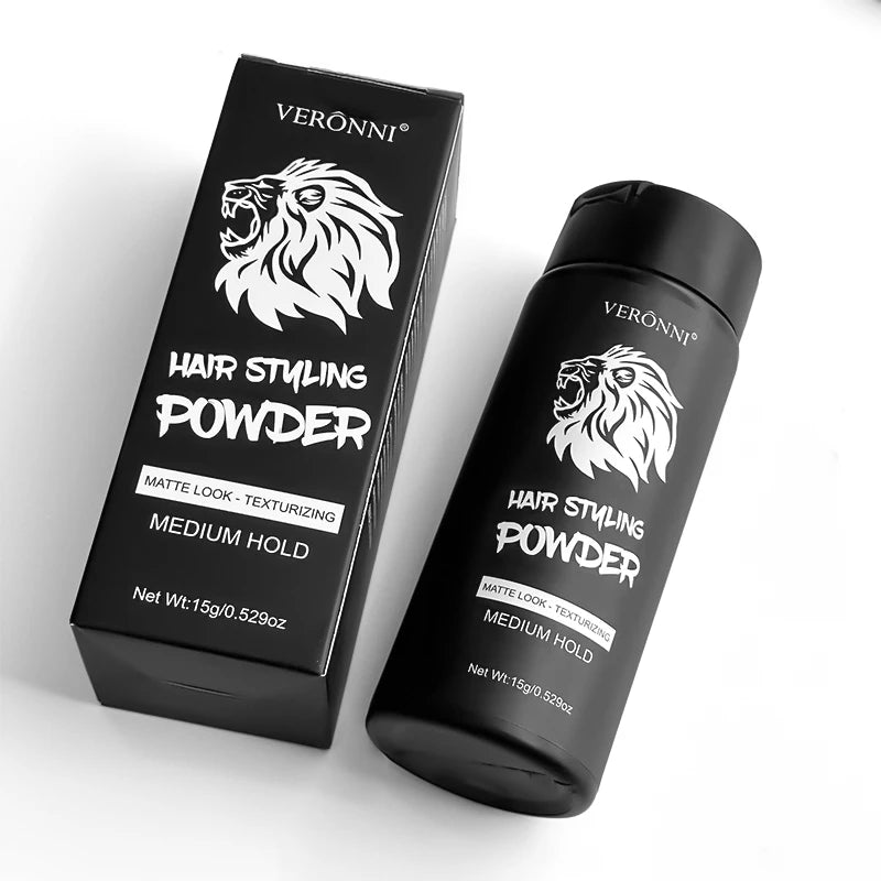 Hair Volumizing & Shaping Powder — Matte, Oil-Control