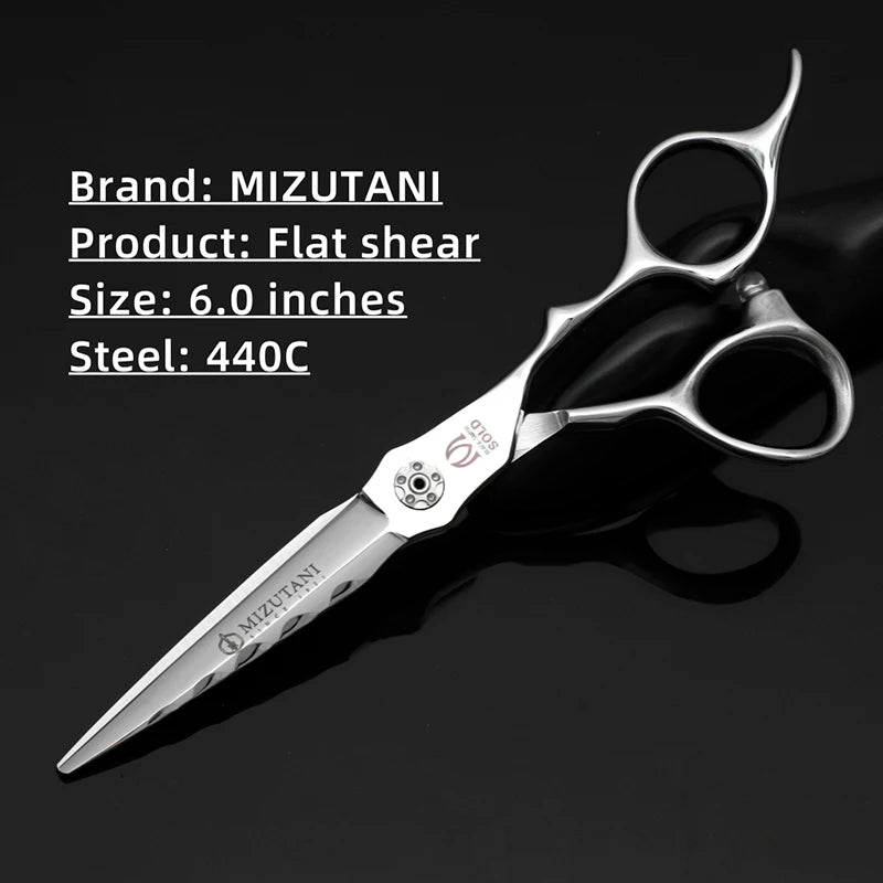 Japan 440C & VG10 Premium Barber Scissors — 6" to 7"