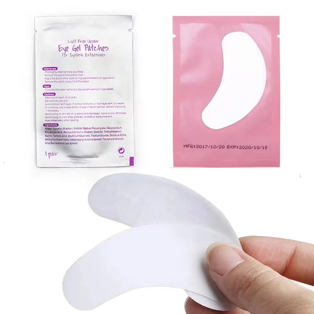 Under-Eye Patches for Eyelash Extensions — 50 Pairs