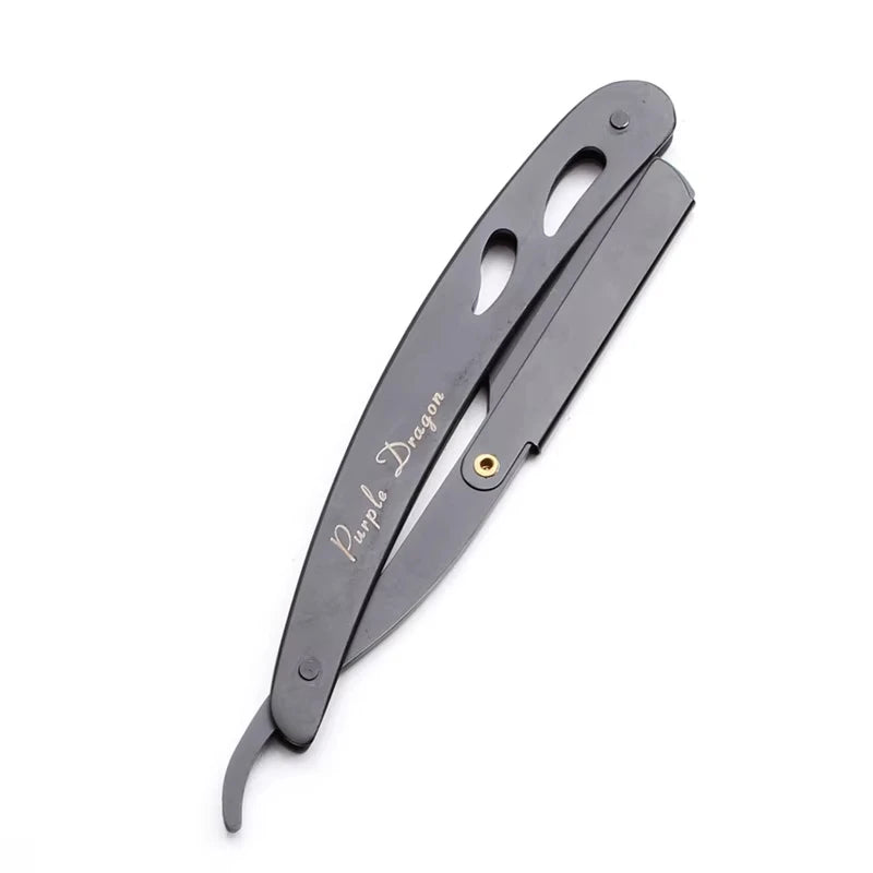 Classic Folding Straight Razor — Stainless Steel, 5 Colors