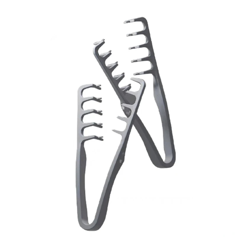 Korea-Style Wide-Tooth Volumizing Comb — 4 Colors