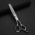 Barber Salon Scissors — Flat & Thinning, C60 Steel