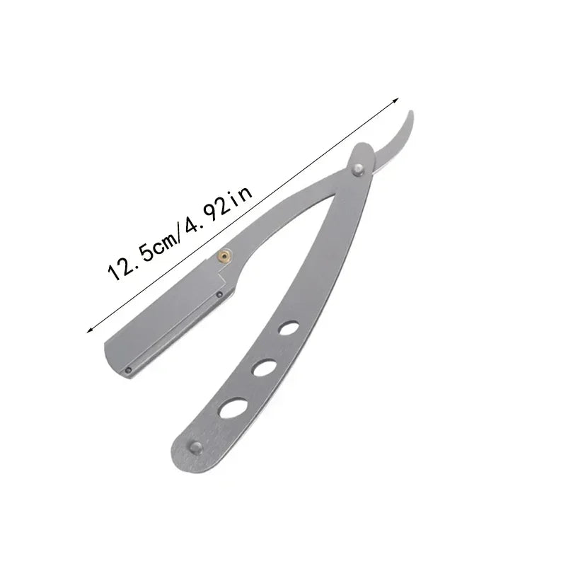 Straight Razor with Blade Bundle — 1 to 100 Blades