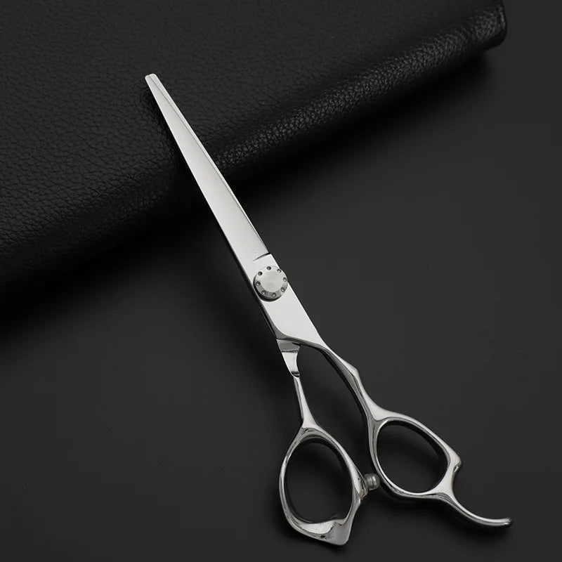 Barber Salon Scissors — Flat & Thinning, C60 Steel