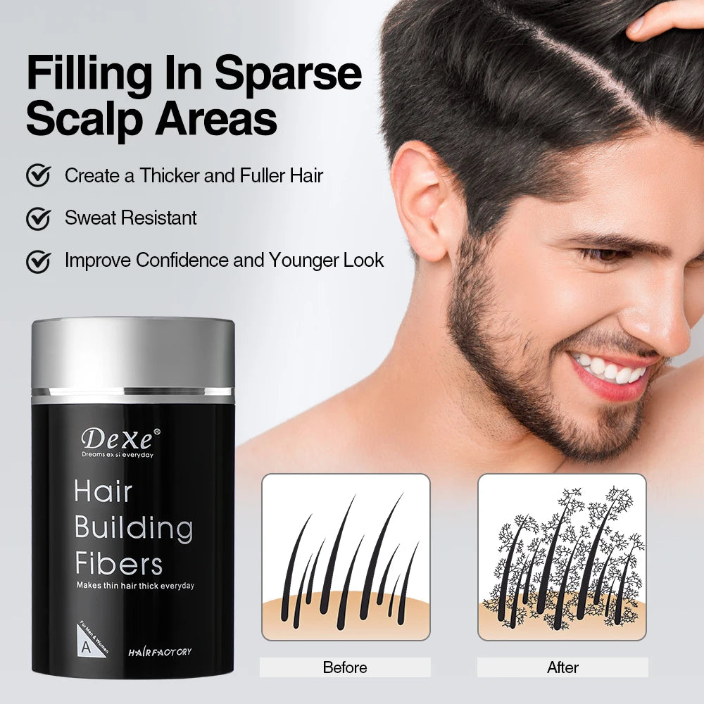 Ms.Dear Hair Fiber Powder — Keratin Density Builder