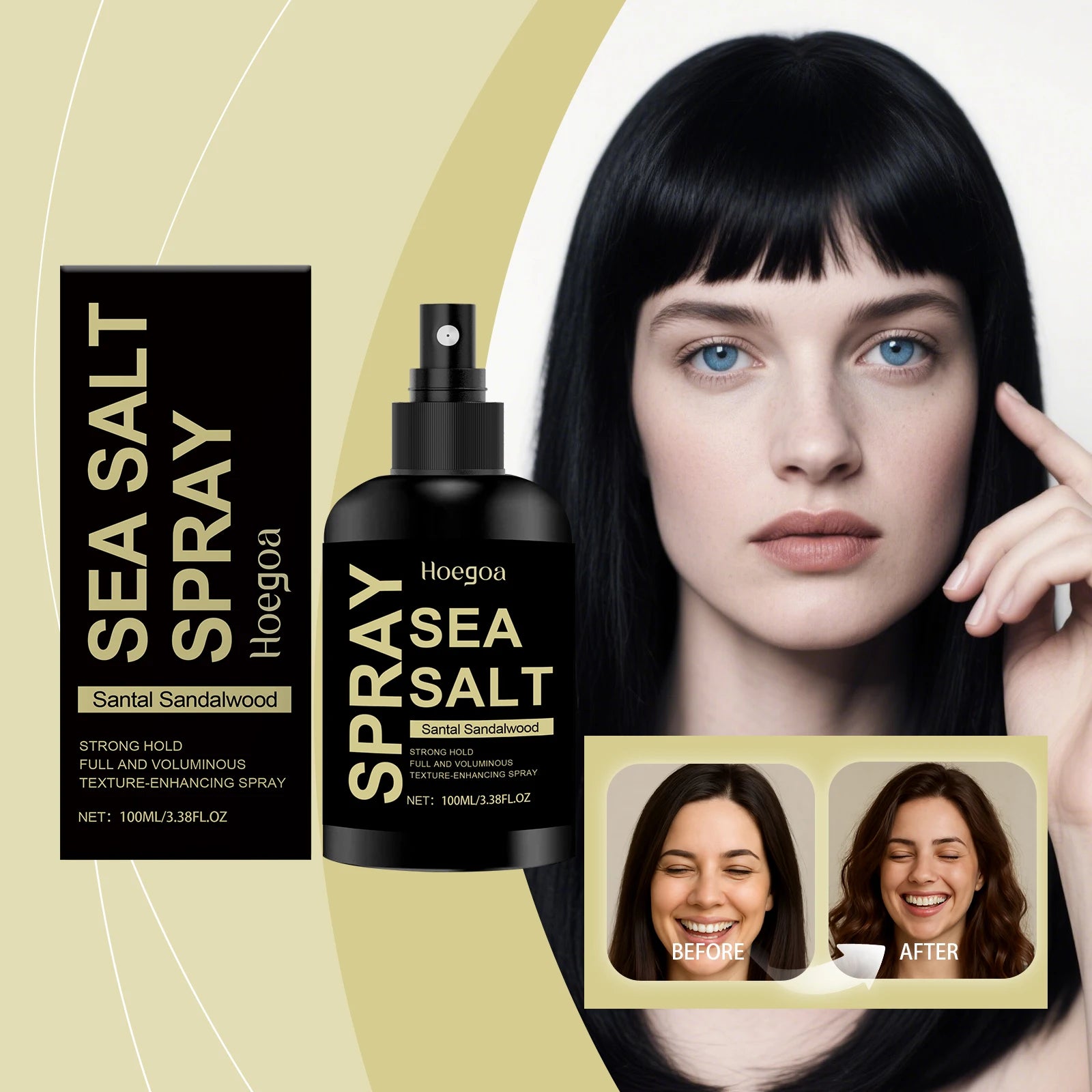 Sea Salt Texture Spray — Beach Wave & Volume, 30ml / 100ml