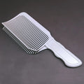 Flat Top Fade Comb & Brush Kit — Grey & White