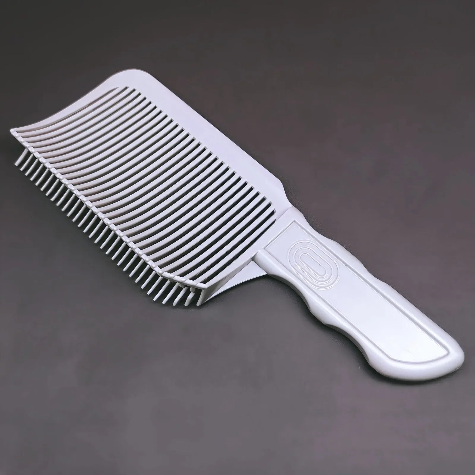 Flat Top Fade Comb & Brush Kit — Grey & White