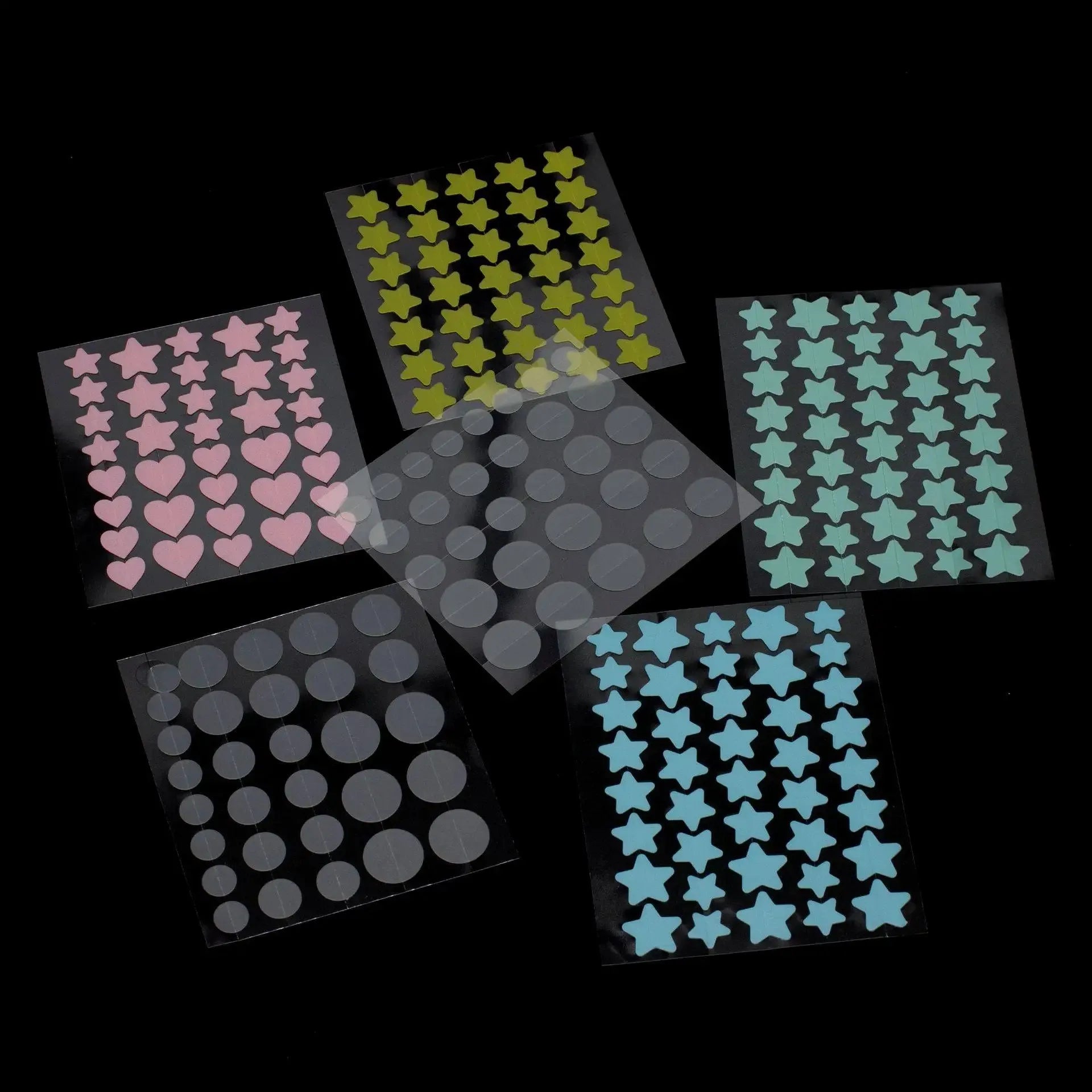 Colorful Hydrocolloid Pimple Patches — Spot Treatment, Fun Colors