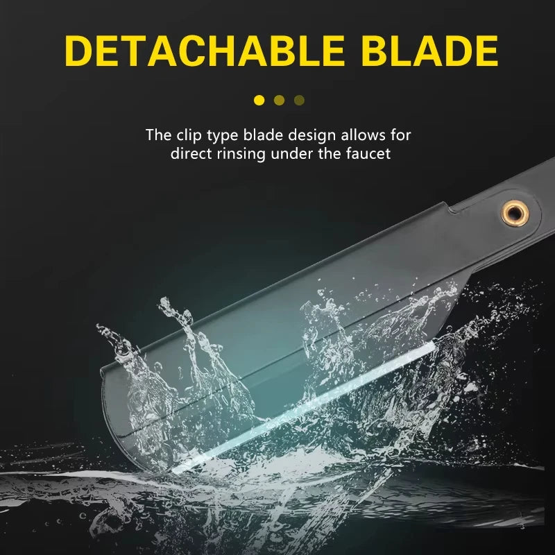 Classic Folding Straight Razor — Stainless Steel, 5 Colors