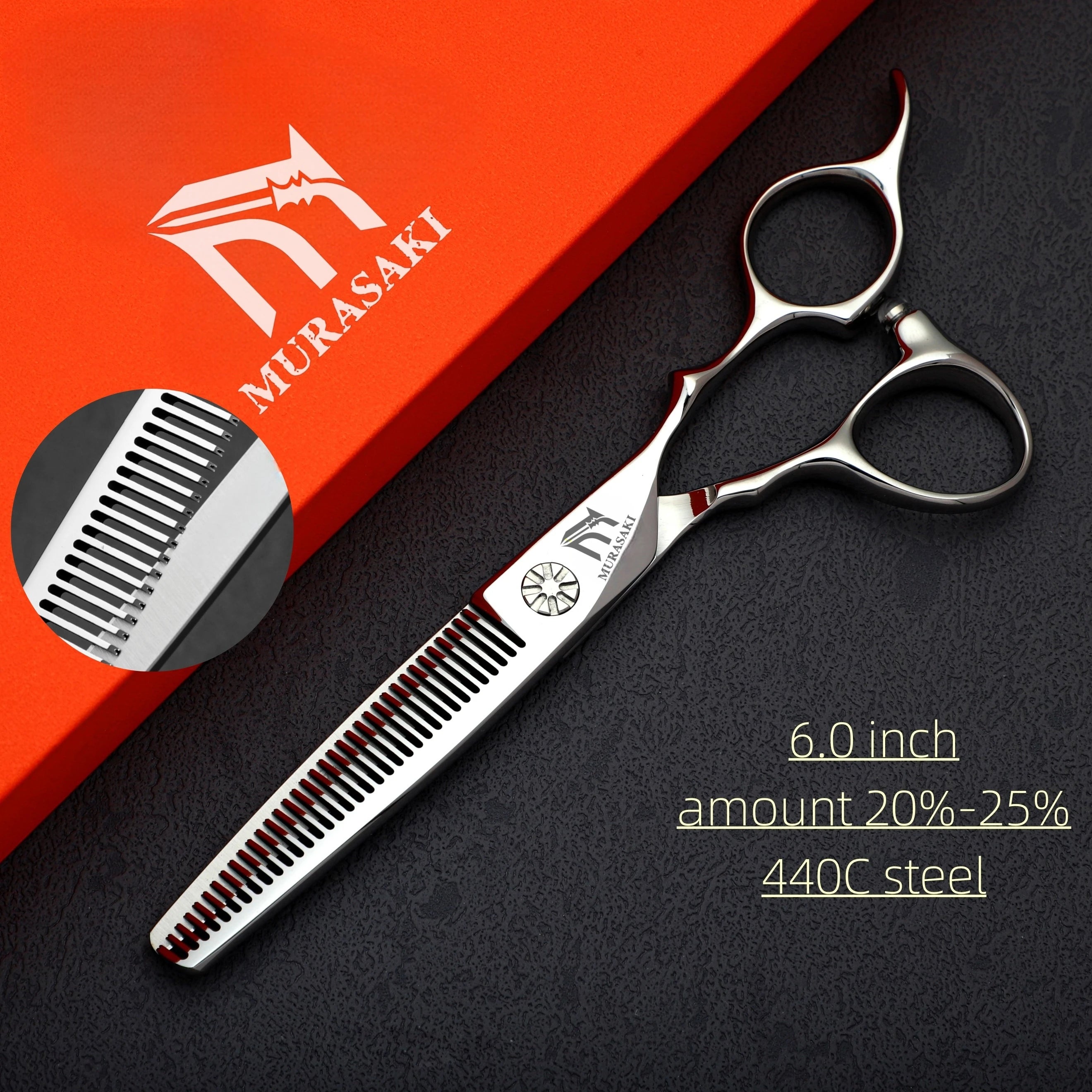 JIXIU Japan 440C Barber Scissors — 6.0" to 6.8" Set