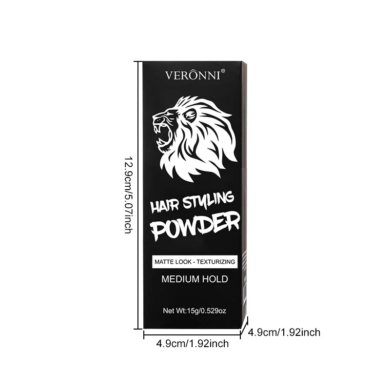 Oil-Control Volumizing Hair Styling Powder — Men & Women