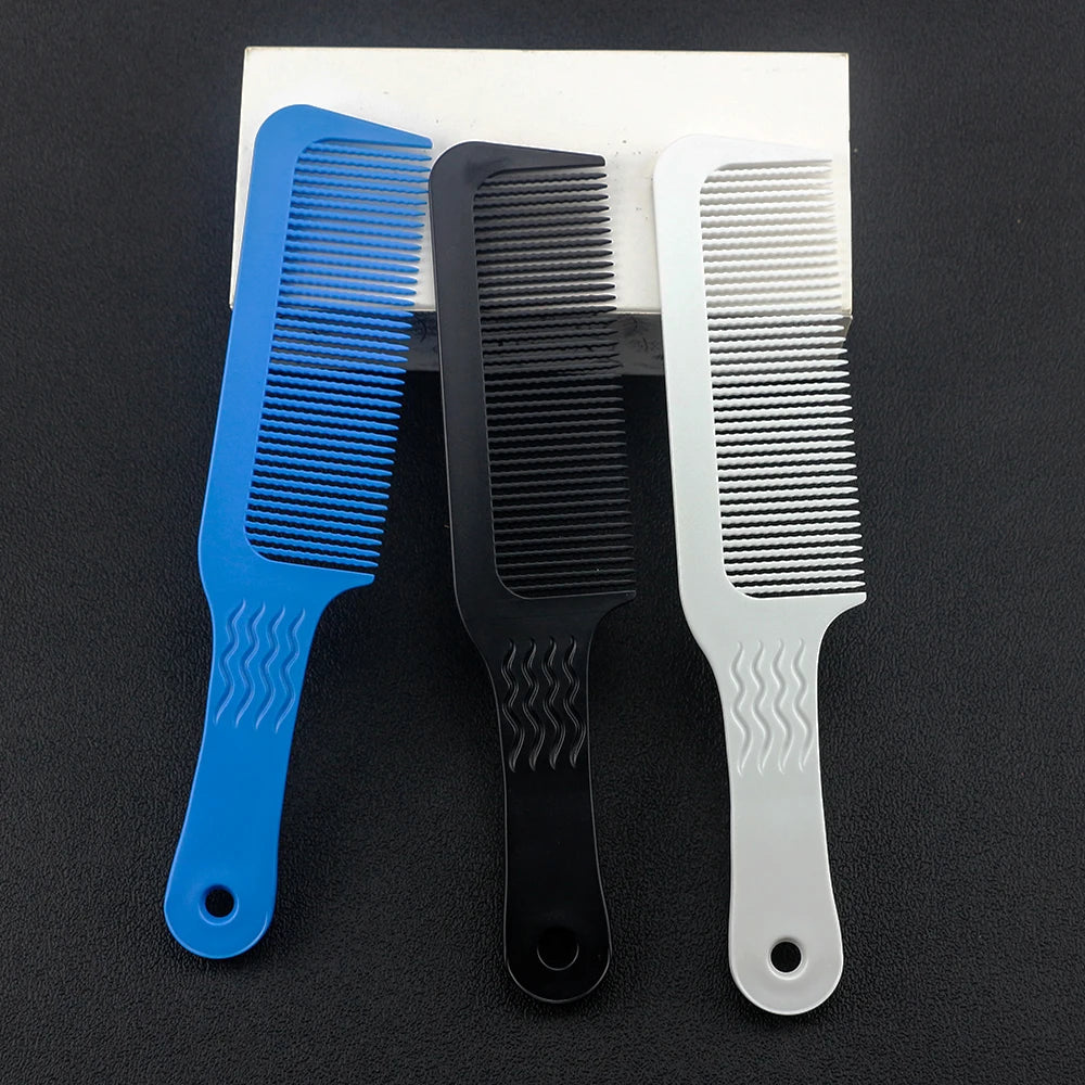 Professional Hairdressing Clipper Comb — Dual Tooth, 6 Colors