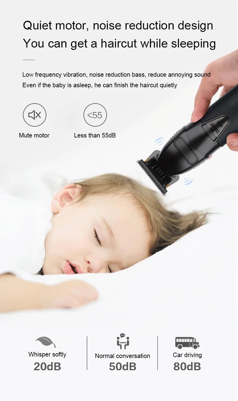 HIENA Professional Wireless Barber Clipper — 6 Colors