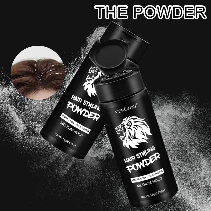 Hair Volumizing & Shaping Powder — Matte, Oil-Control