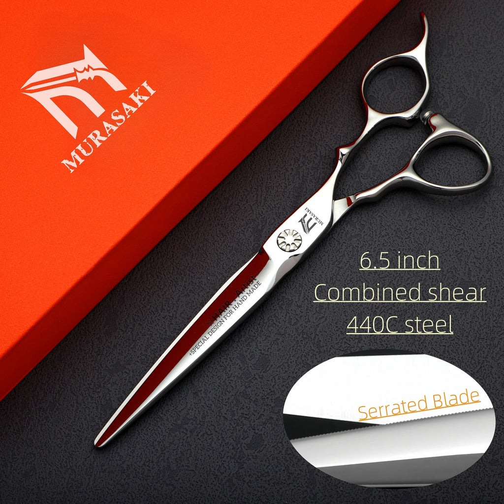 JIXIU Japan 440C Barber Scissors — 6.0" to 6.8" Set
