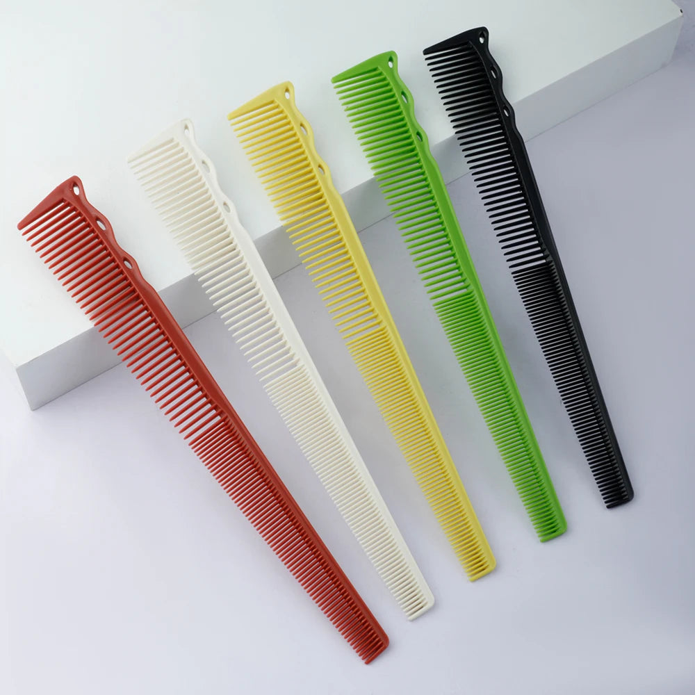 Pro Tapered Side-Corner Fade Combs — 1, 5 or 6-Piece Set