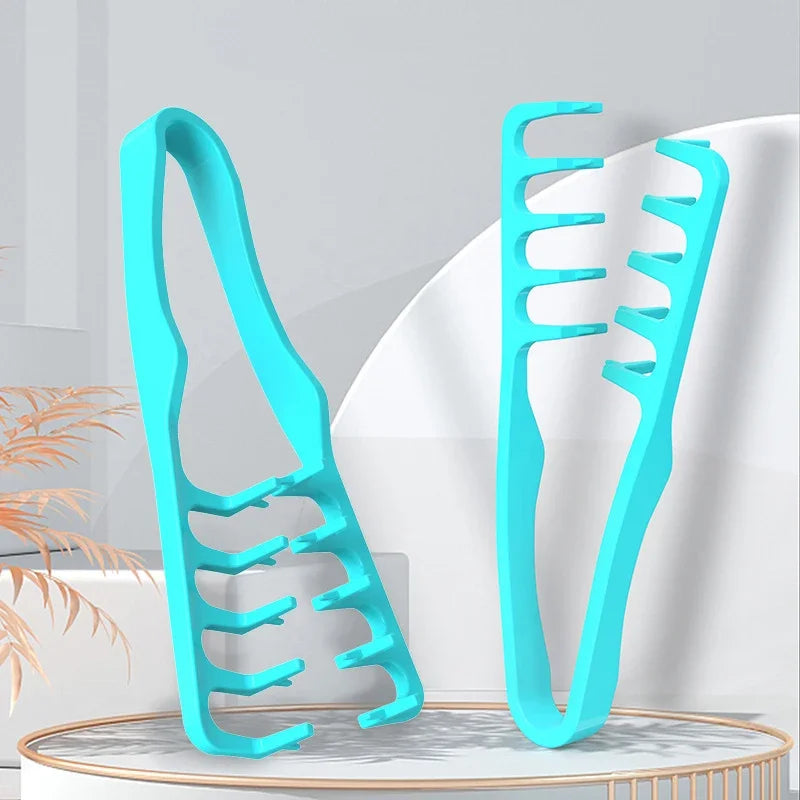 Korea-Style Wide-Tooth Volumizing Comb — 4 Colors