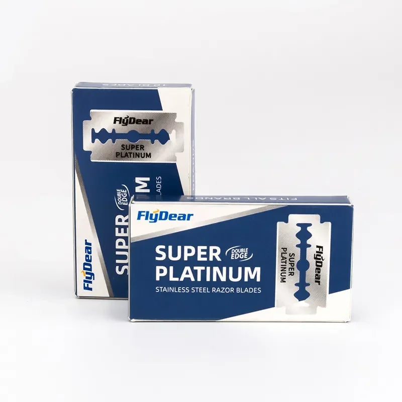 Double-Sided Stainless Steel Razor Blades — 10 to 100 Pack