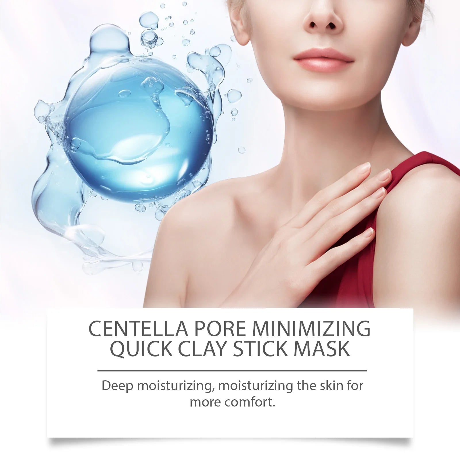 Centella Asiatica Clay Mask Stick — K-Beauty Soothing & Barrier Repair