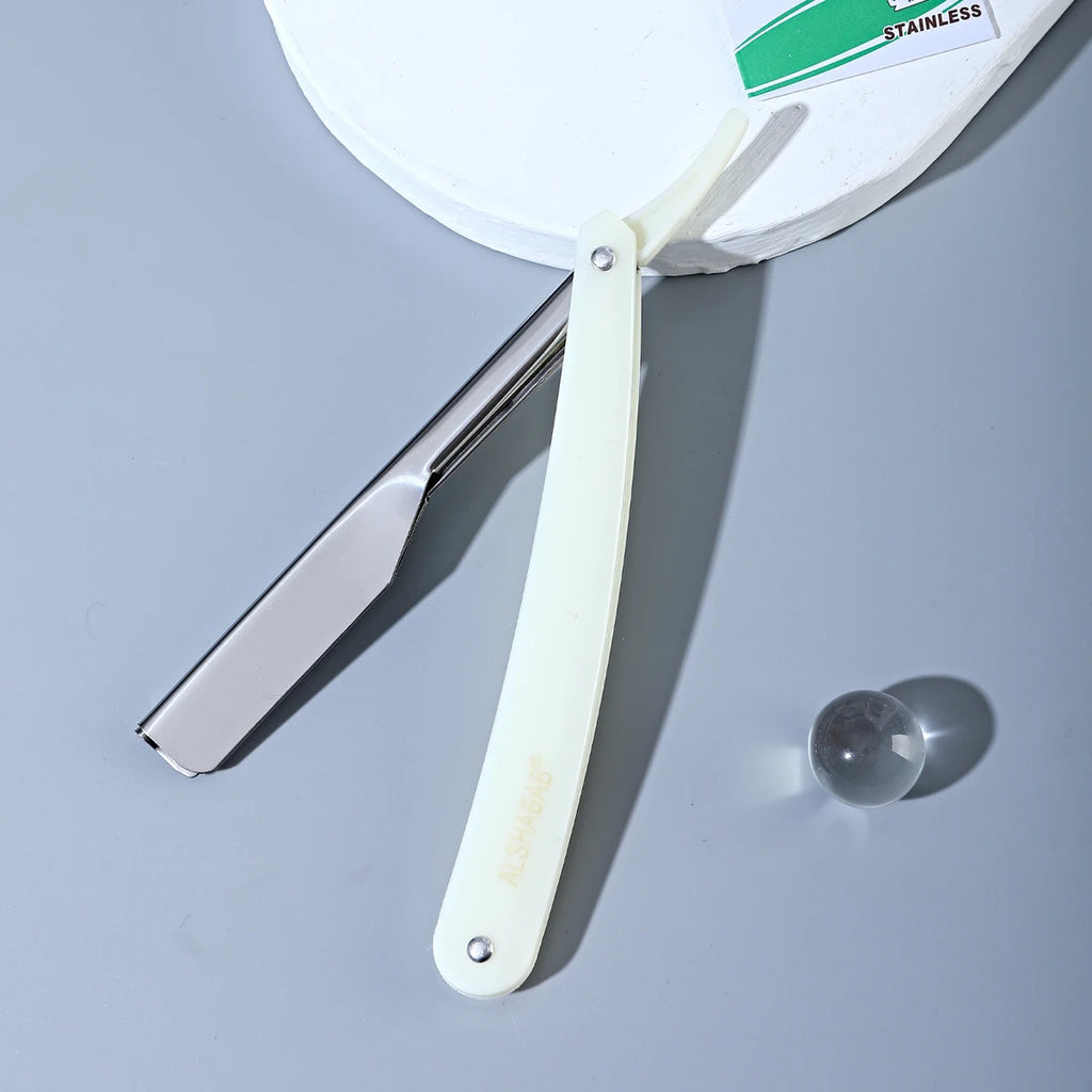 Double-Edge Straight Razor Set — 2 Blades Included