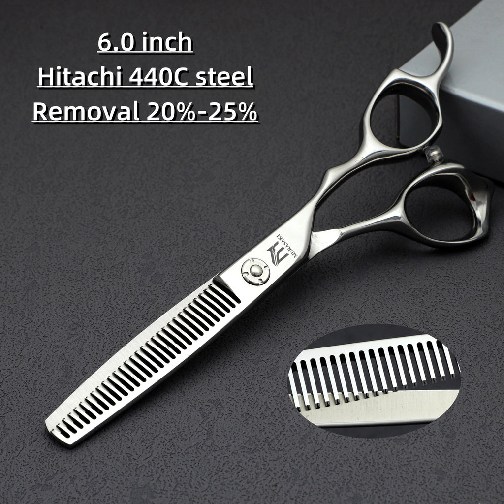 JIXIU Japan 440C Barber Scissors — 6.0" to 6.8" Set