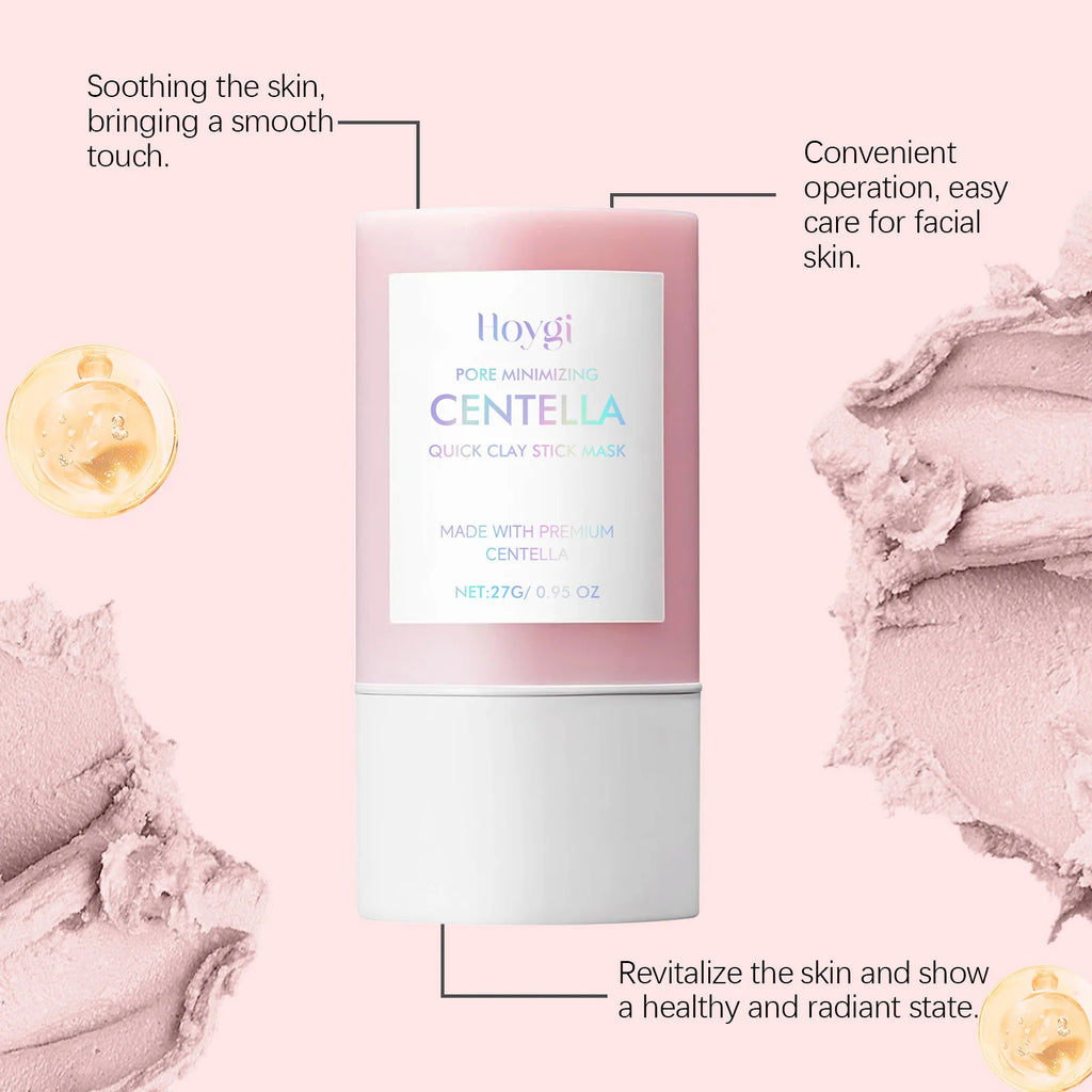 Centella Asiatica Clay Mask Stick — K-Beauty Soothing & Barrier Repair