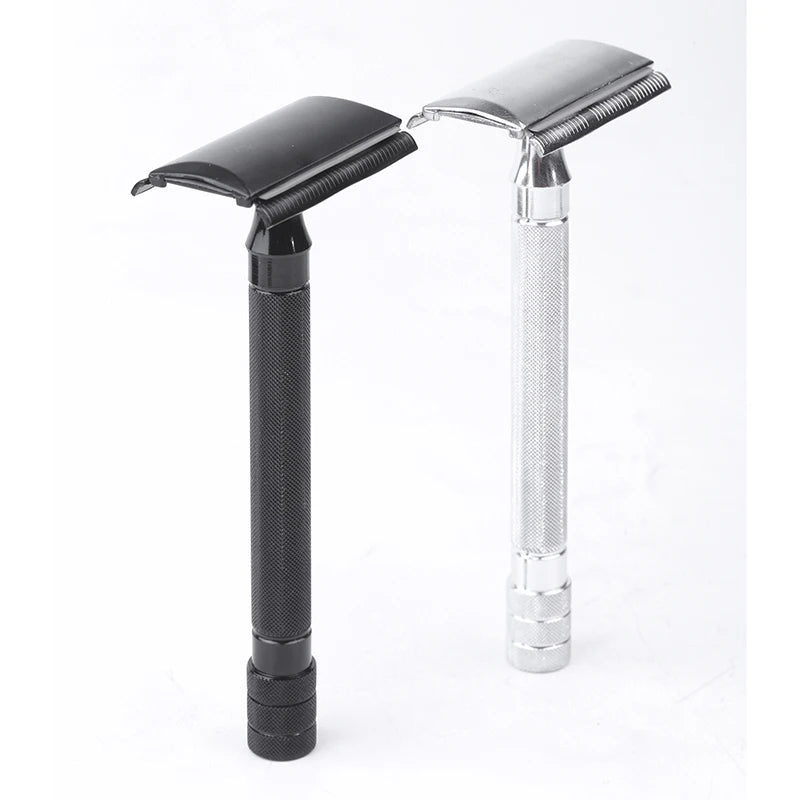 Classic Double-Edge Safety Razor & Brush Kit