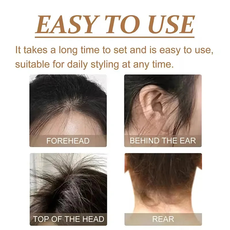 High-Shine Wax Sticks with 3 Combs Set — Anti-Frizz Pomade