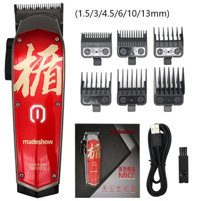 Madeshow M10 Adjustable Cordless Barber Clipper