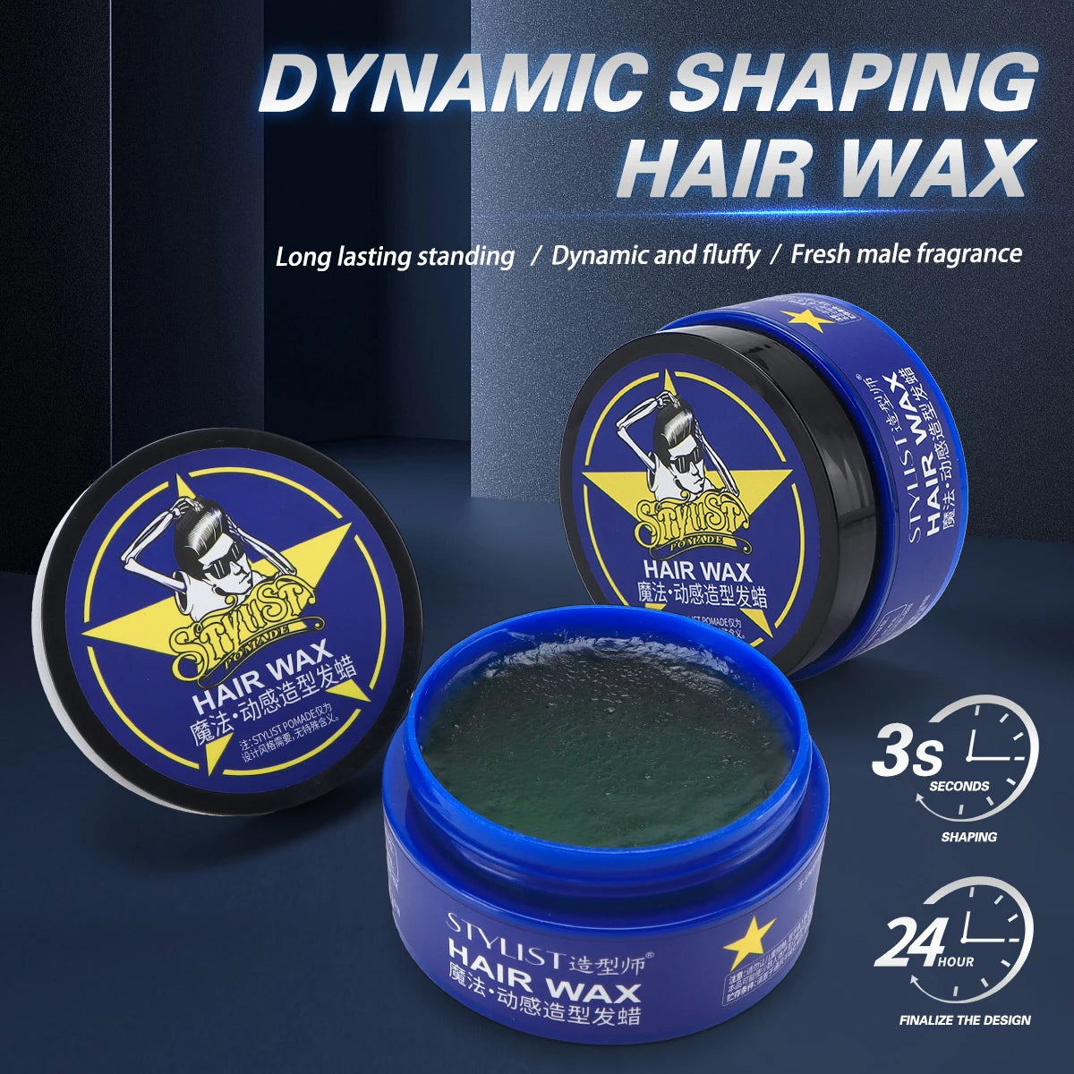 Professional Barber Restoring Hair Pomade — Salon Grade