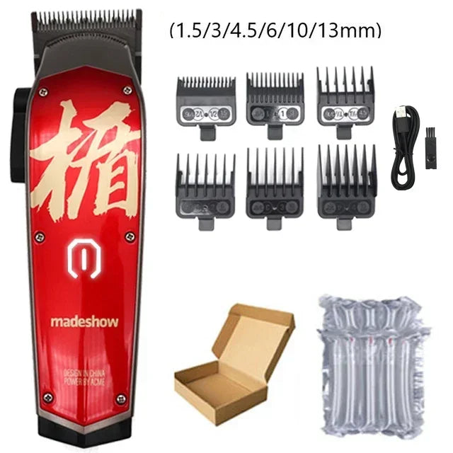 Madeshow M10 Adjustable Cordless Barber Clipper