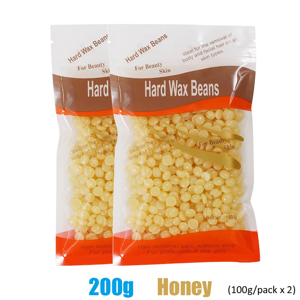 Hard Wax Beans — 50g to 500g, Brazilian & Lavender Scents